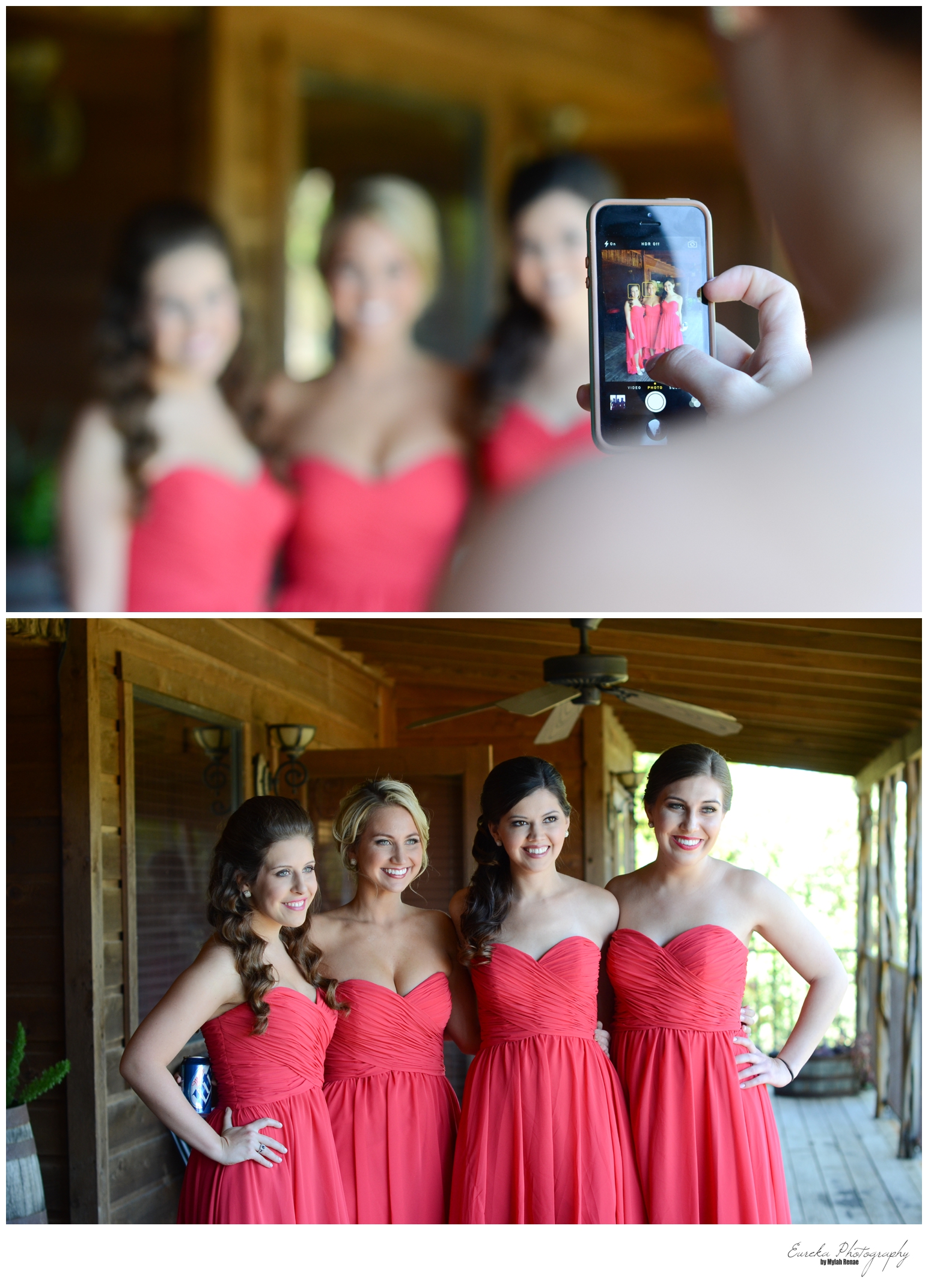 Coral Bridesmaids Dresses