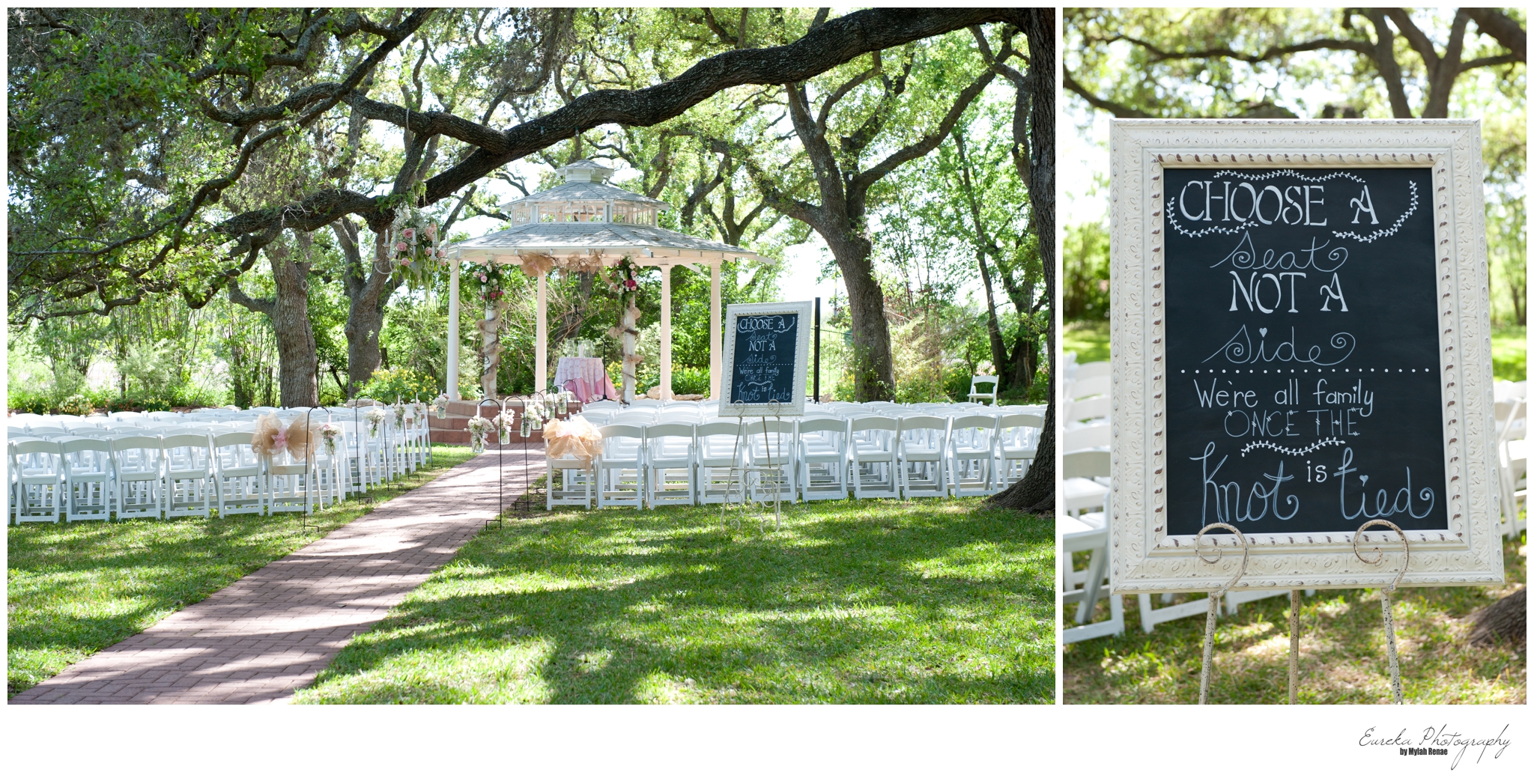 Winfield Inn Wedding decorated in Pink and gray 