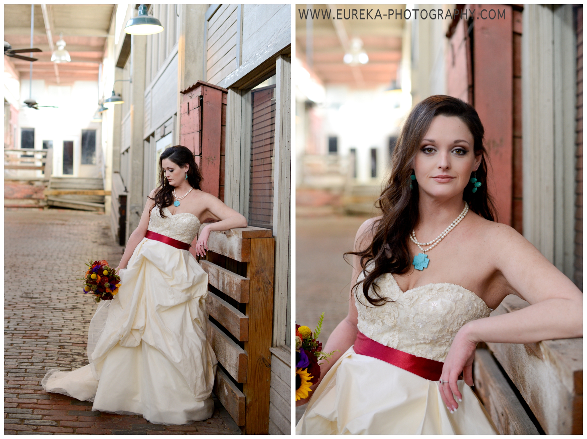 Fort Worth Stockyards Bridal Portraits