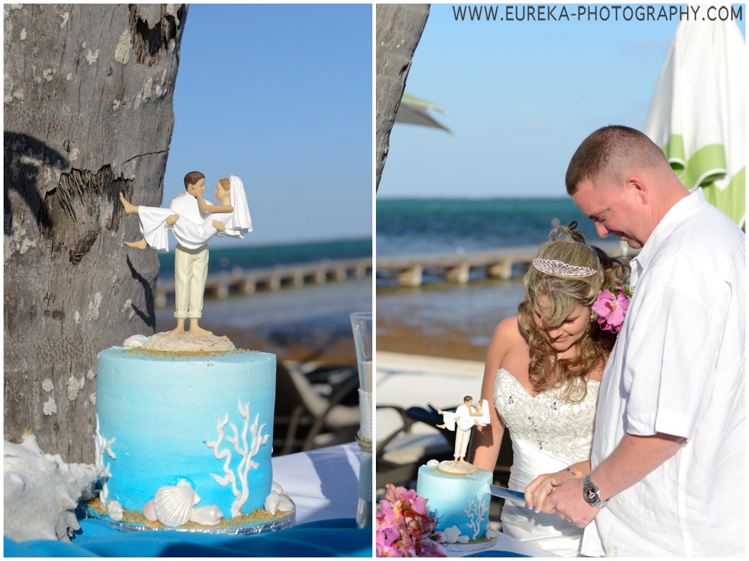 Beach wedding cake ideas