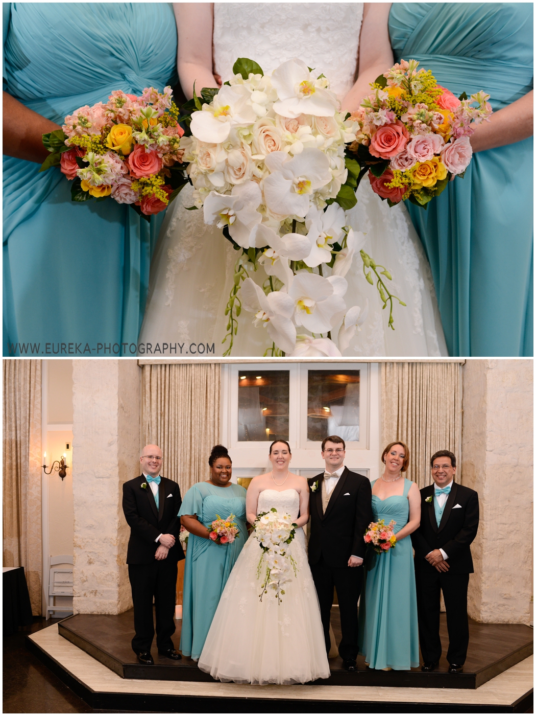 White Orchid Bridal Bouquet 