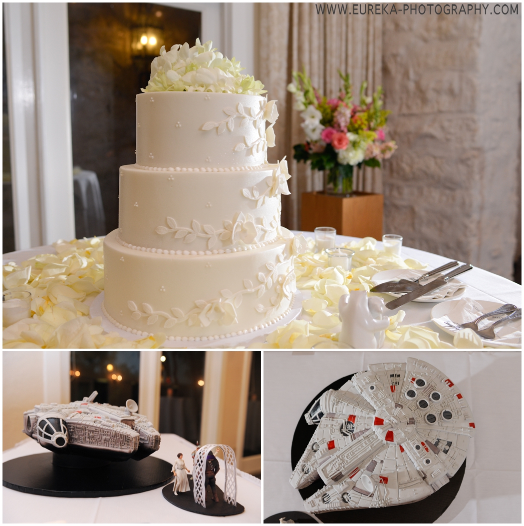 Sweet Treets Bakery Star Wars Wedding Cake