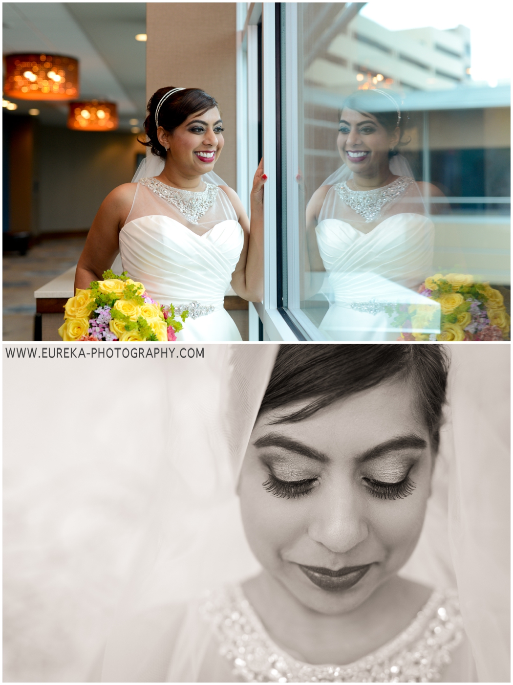 Hyatt Regency Austin Wedding reflection photos-100