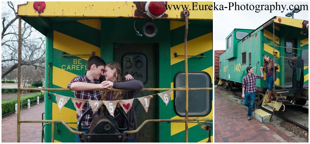 Train Station Engagement Photos-21