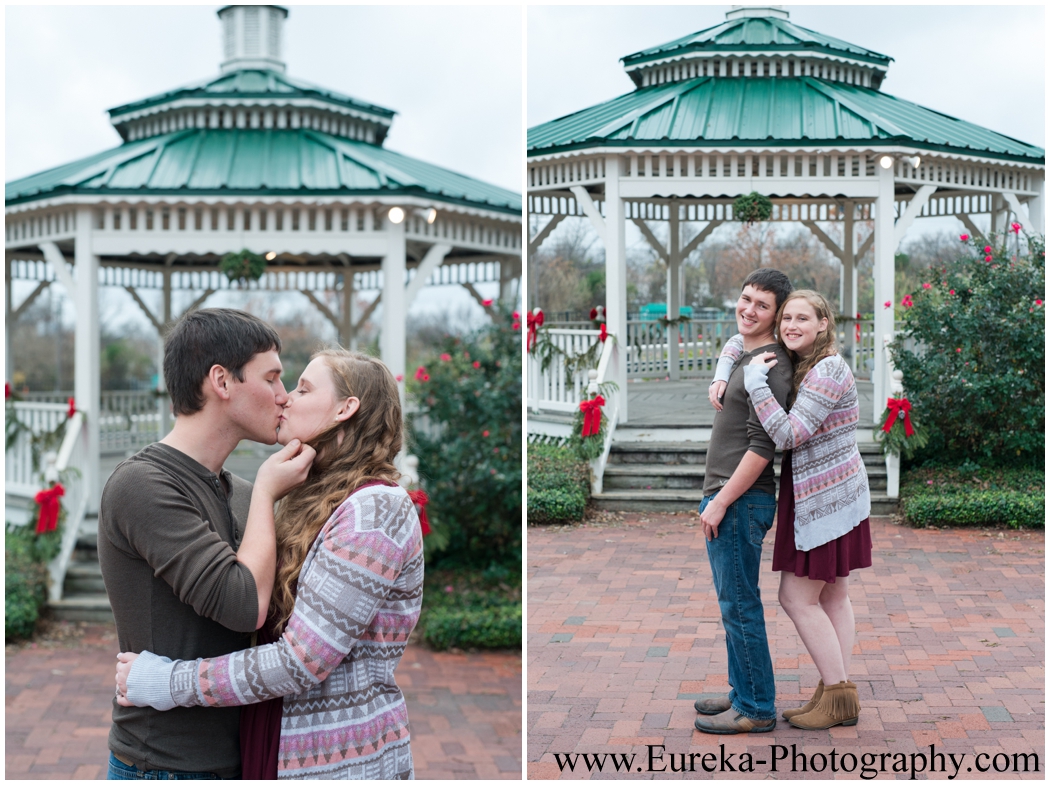 Christmas Engagement Photos in Temple, Texas