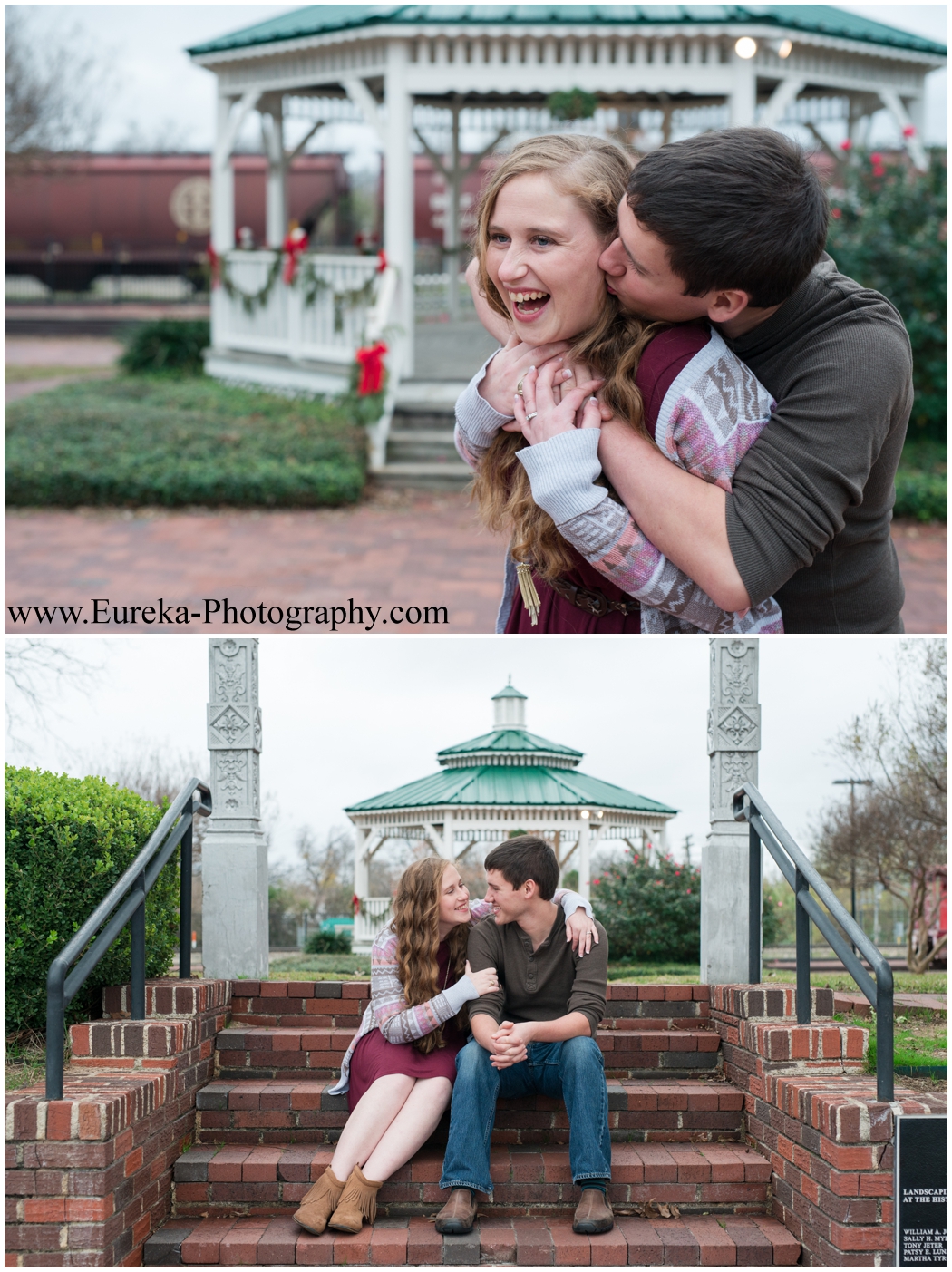 Train Station Engagement Photos-6