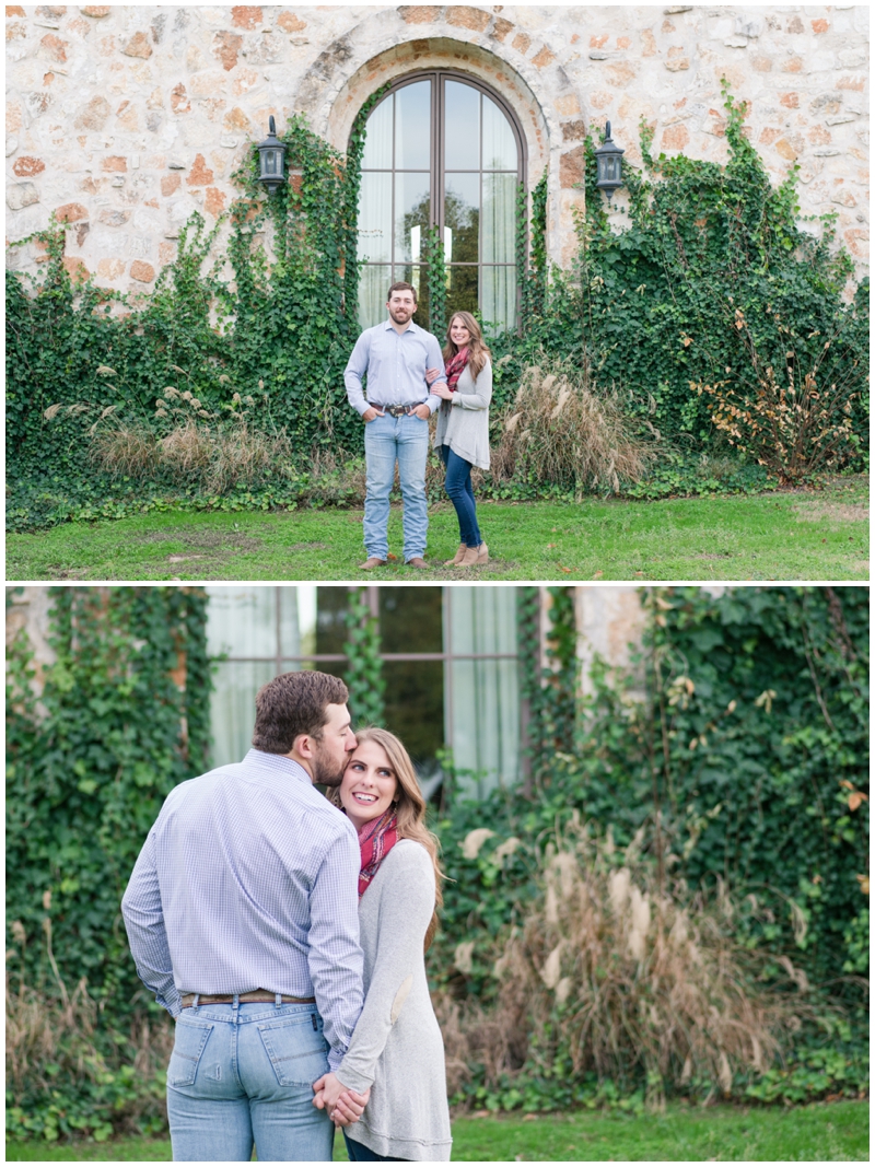 Vineyard Engagement Photos in Florence, Texas