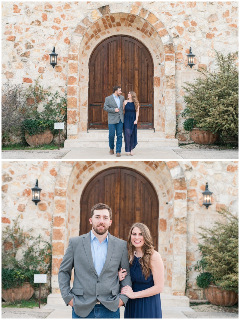 What to wear to your Vineyard at Florence Engagement Photos: Cocktail Dress and Suit Jacket 