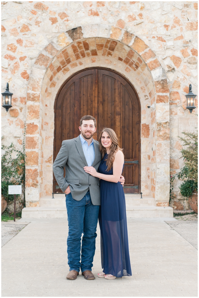 Formal Engagement Photos at The Vineyard at Florence in Texas Hill Country 