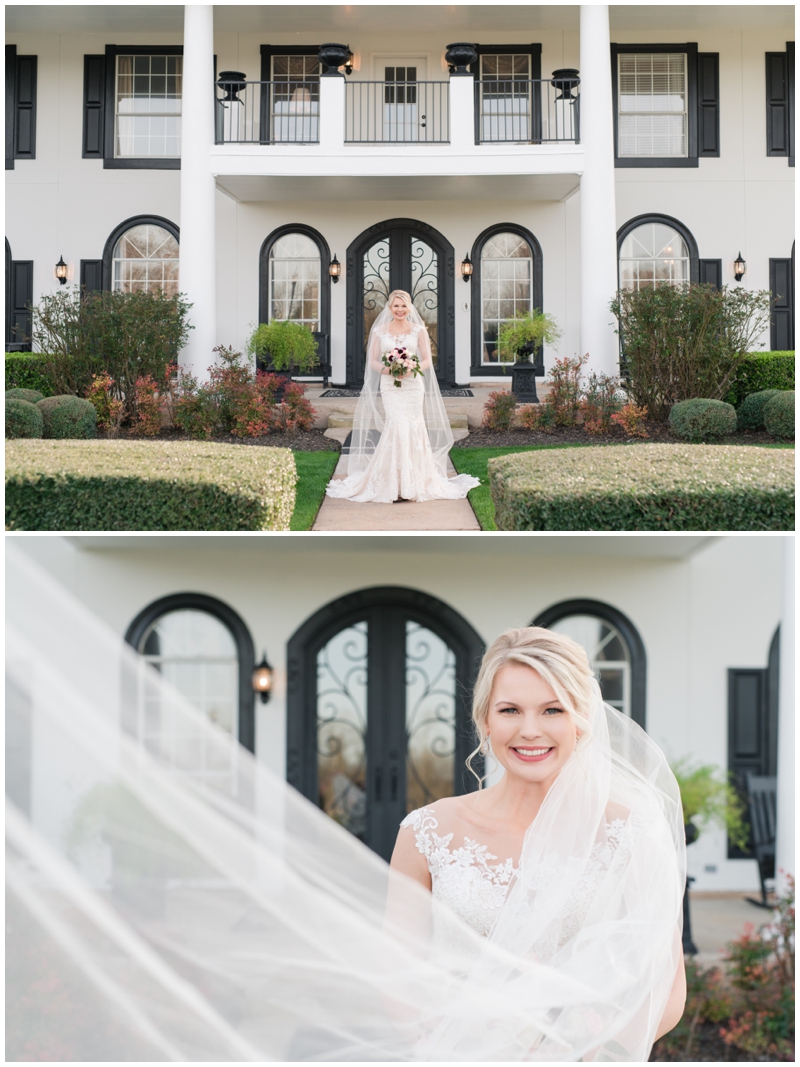 Bridal Photos at The Plantation House in Pflugerville 