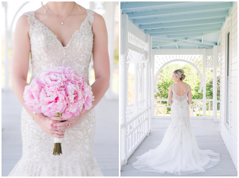 Pink Peony Bridal Bouquet at Barr mansion