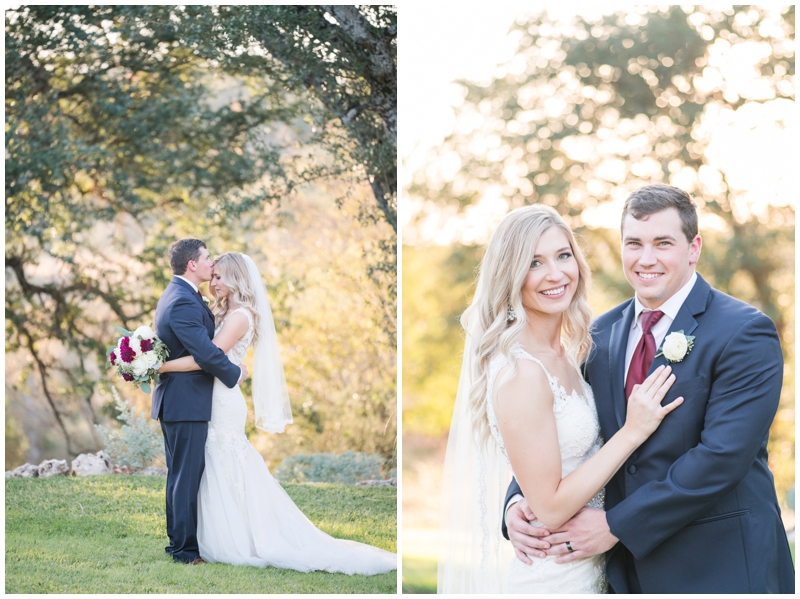 Golden sunset portraits at The Milestone in Georgetown Texas