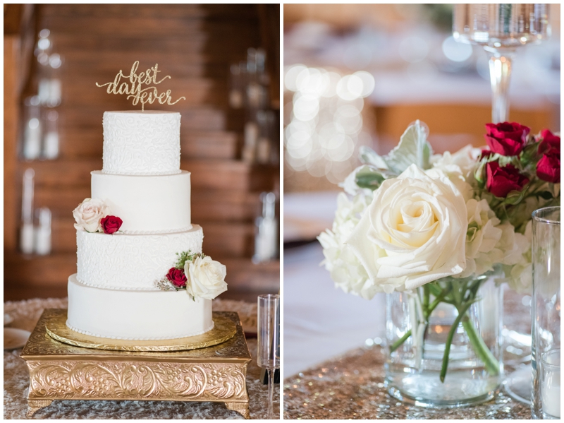 Classy Cakes by Lori wedding cake at The Milestone Georgetown