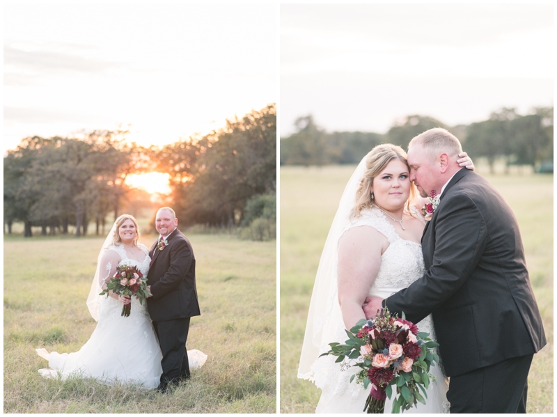 Fall wedding in Thorndale Texas 