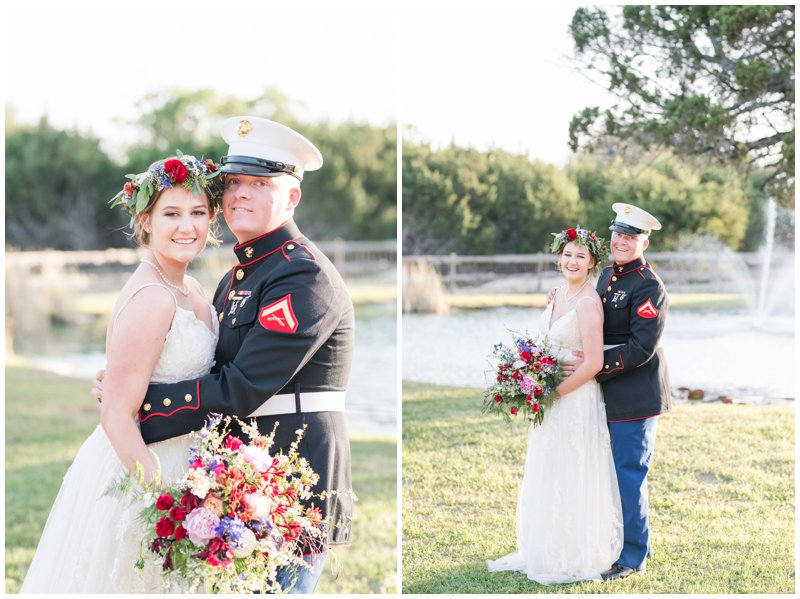 Marine wedding at twisted ranch 