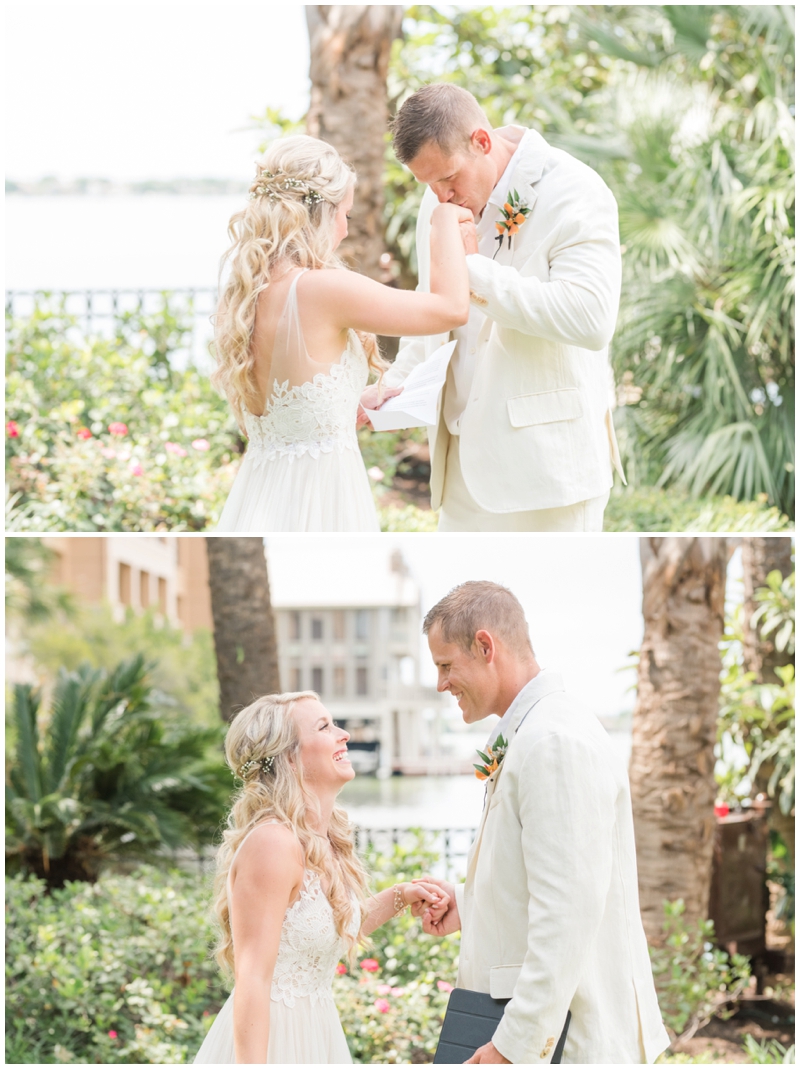 Horseshoe Bay Resort wedding First Look 