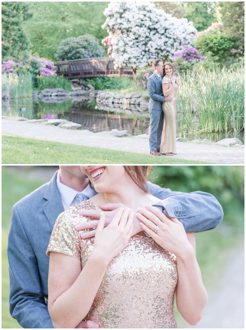 Wright Park Engagement Photos in Tacoma Washington