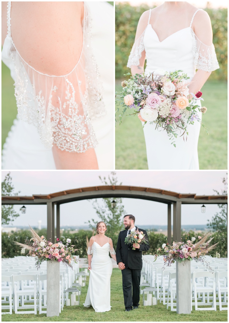 Fall Wedding at Celebrino Event Center in Georgetown Texas