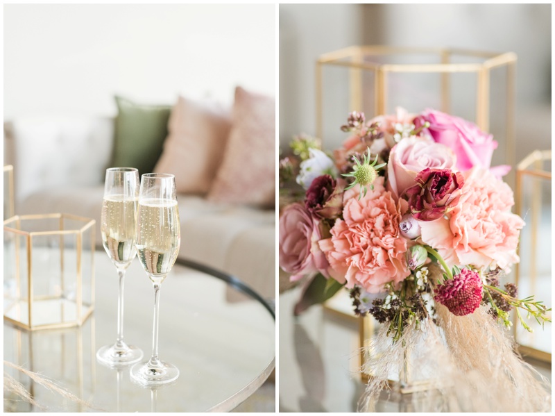 Blush and Gold Wedding at Celebrino Event Center in Georgetown