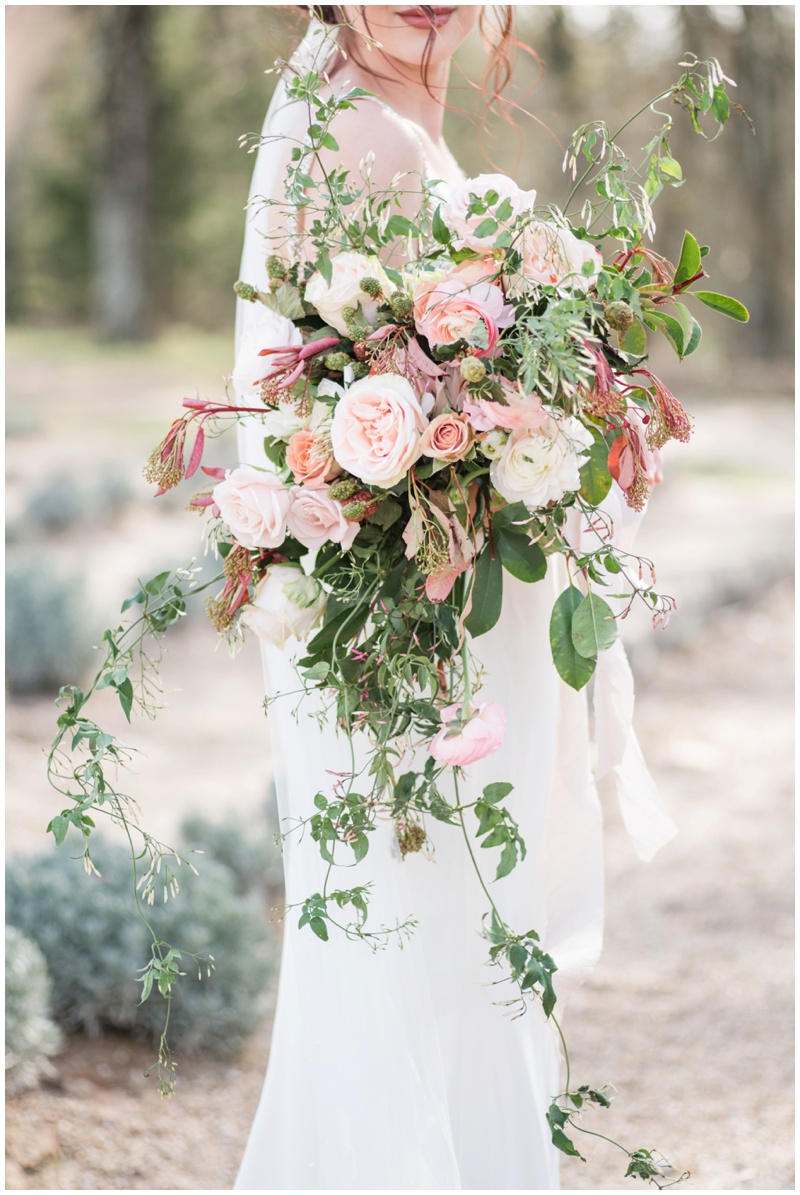 Southern Charm Colorado Bridal Bouquet at The White Sparrow Barn in Quinlan 