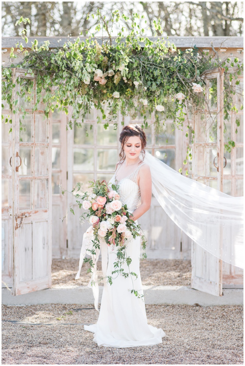 White Sparrow Barn Bridal Portraits