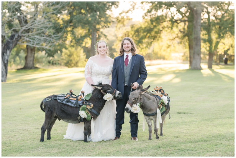 Beer Burros at Pecan Springs Ranch Wedding