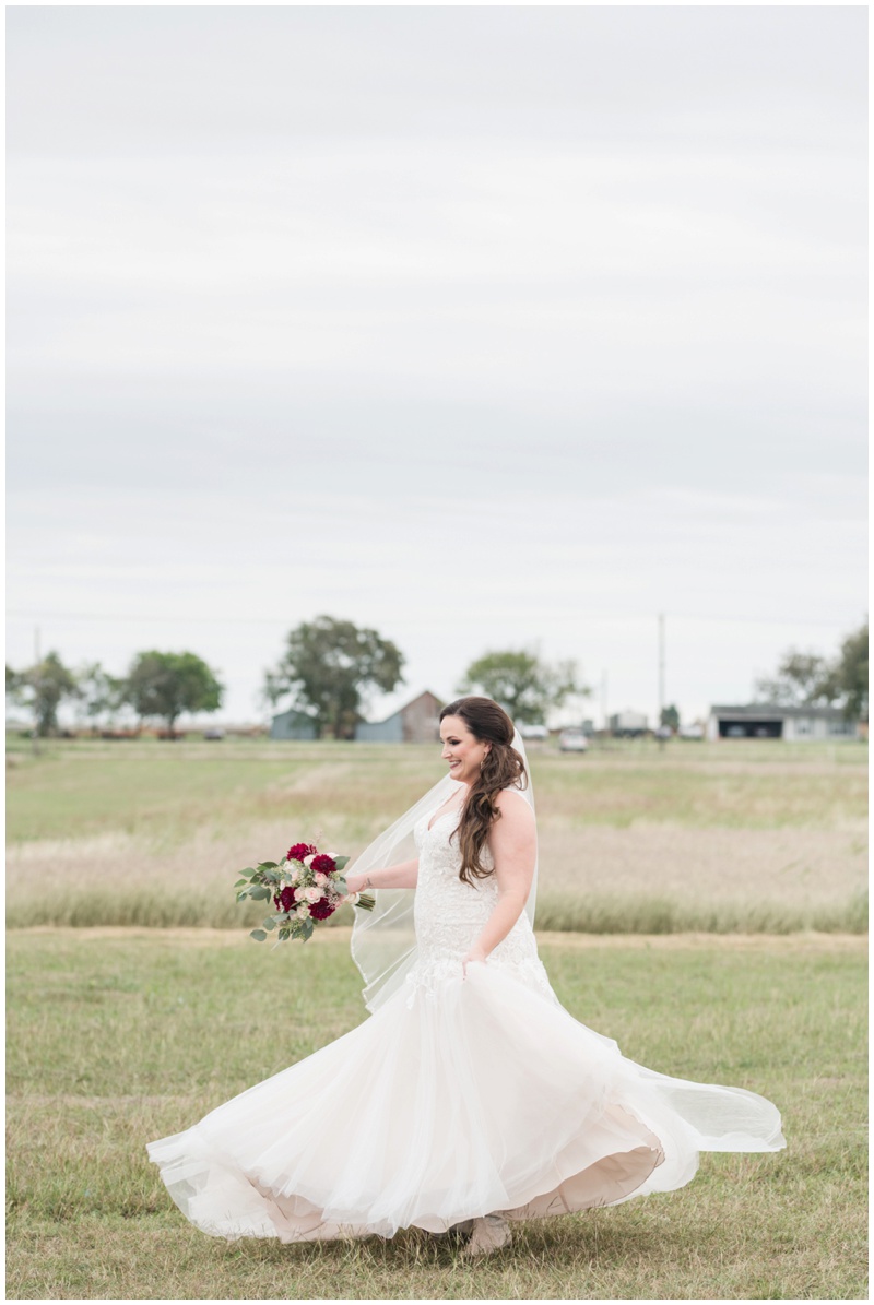 Bridal Portraits at Rocking R Event Center