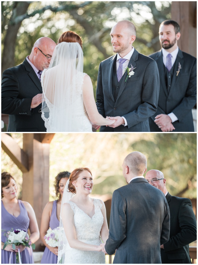 Outdoor wedding ceremony at The Milestone in Georgetown 