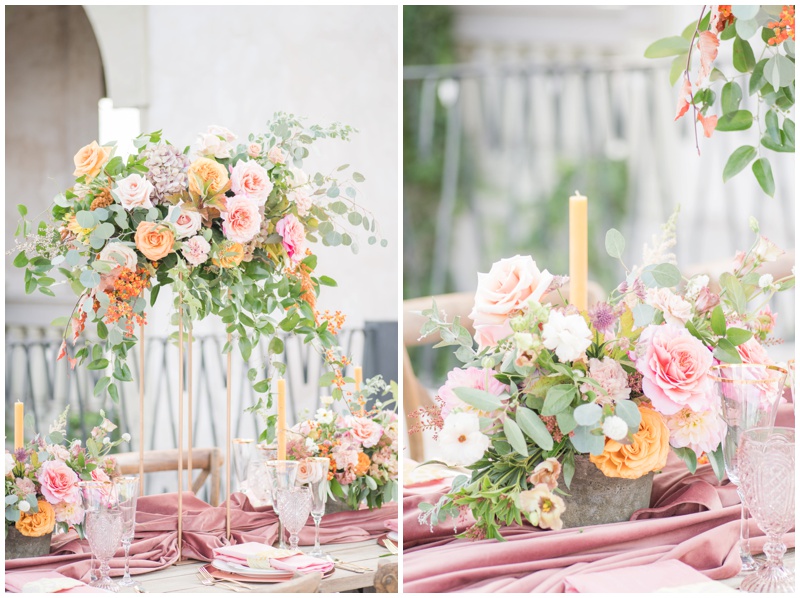 Luxury wedding florist for Villa Antonia