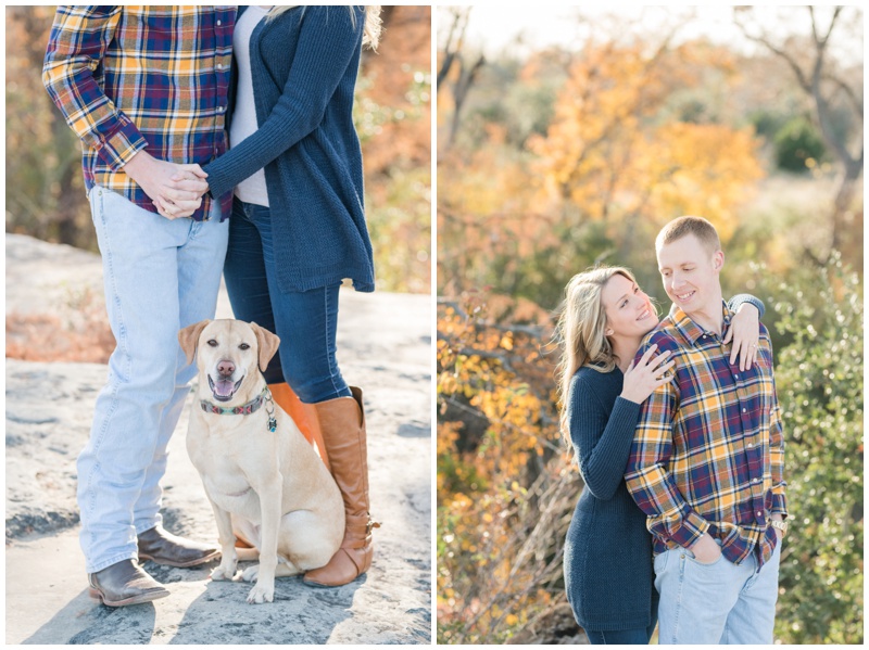 Fall Engagement Photos in Austin Texas