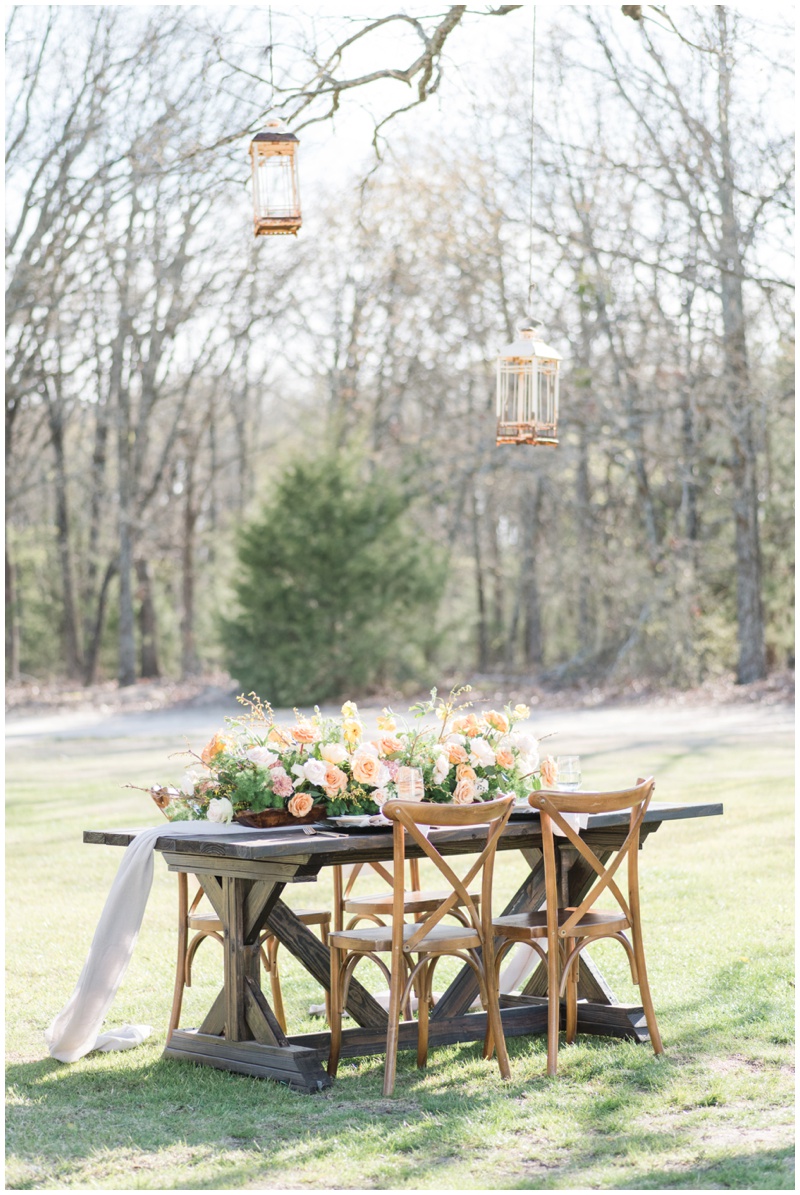 Outdoor wedding at The White Sparrow Barn