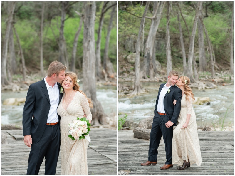 Vintage Wedding Gown with boots