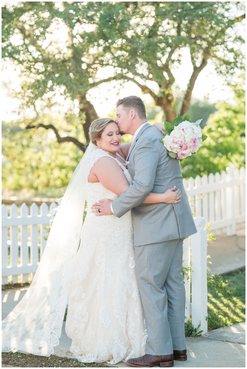 Wedding Venue with white picket fence in Austin Texas