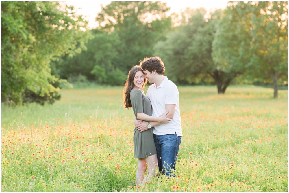 Wildflower Engagement Session in Austin Texas