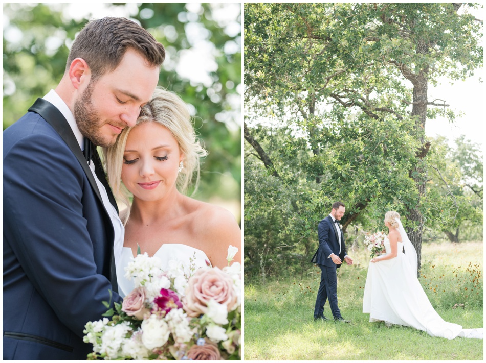 Summer wedding at The Barn at Swallow's Eve in Fredericksburg Texas