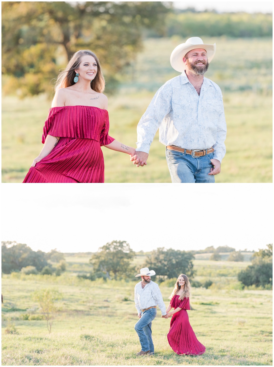 Kingsbury Texas Engagement Photographer