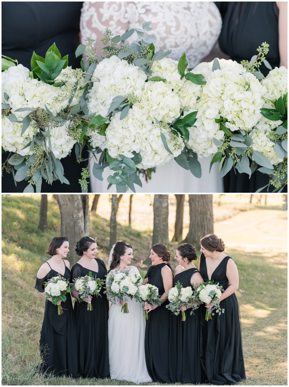 Bridal Party photos at The Golf Club at Star Ranch in Hutto