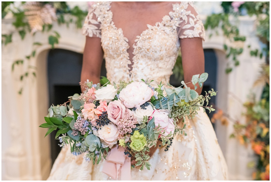 Bridal Bouquet in Blush by Flower Shack Blooms in Dallas
