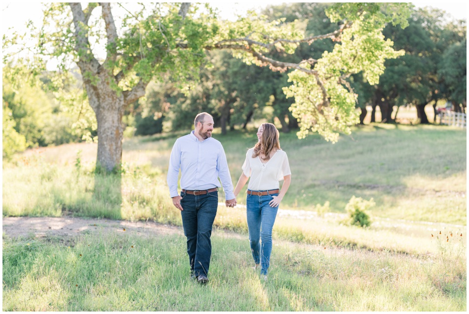 Texas Hill Country Engagement Photos