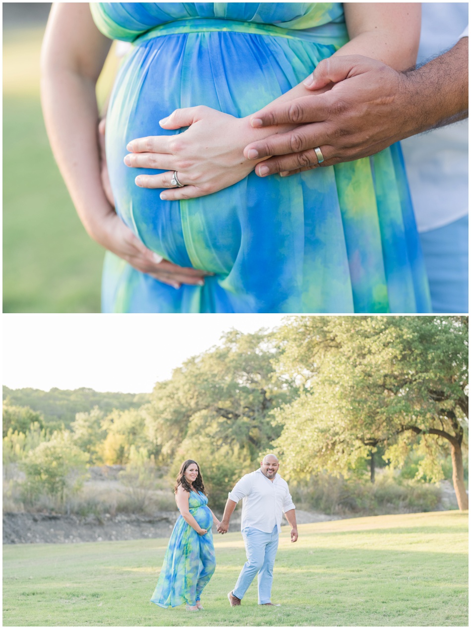 Maternity Photo Session in Dripping Springs Texas