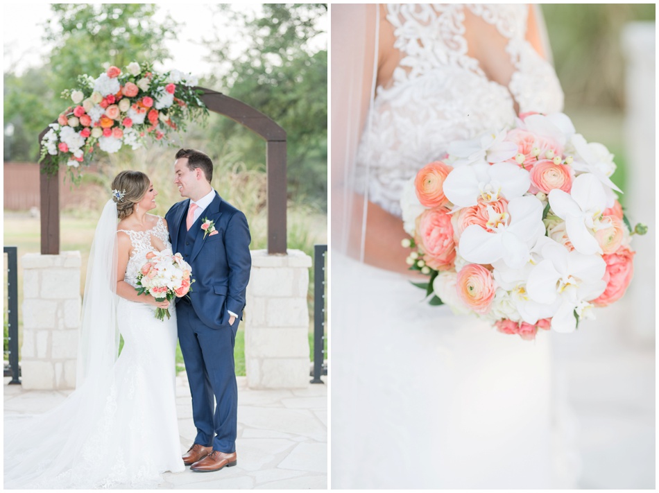 Bridal Bouquet by A matter of taste wedding florist in Georgetown Texas 