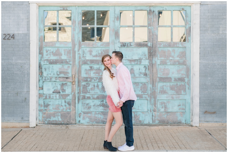Best Georgetown Texas Engagement Photo Locations Union on 8th