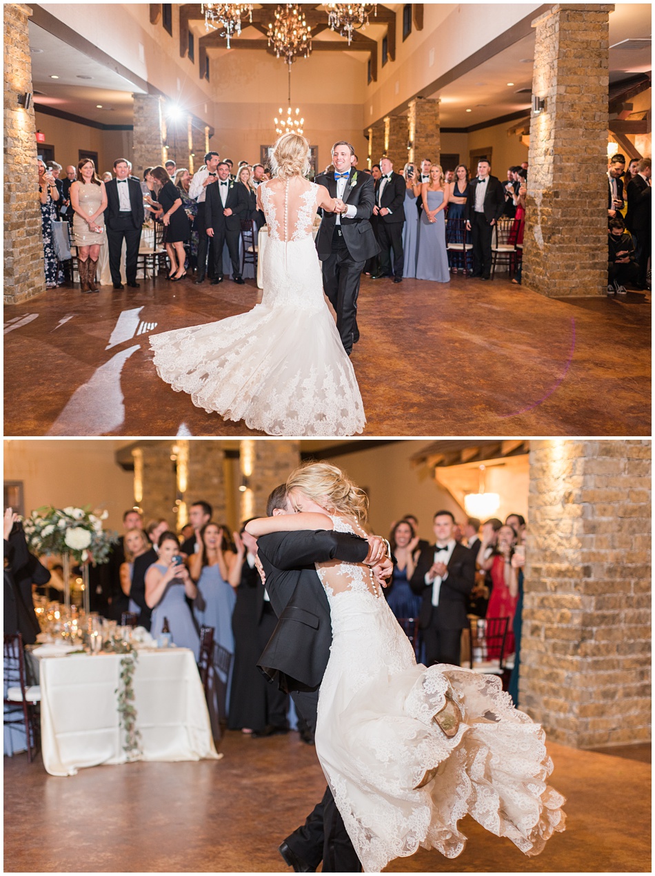 First Dance at The Lodge in Fredericksburg