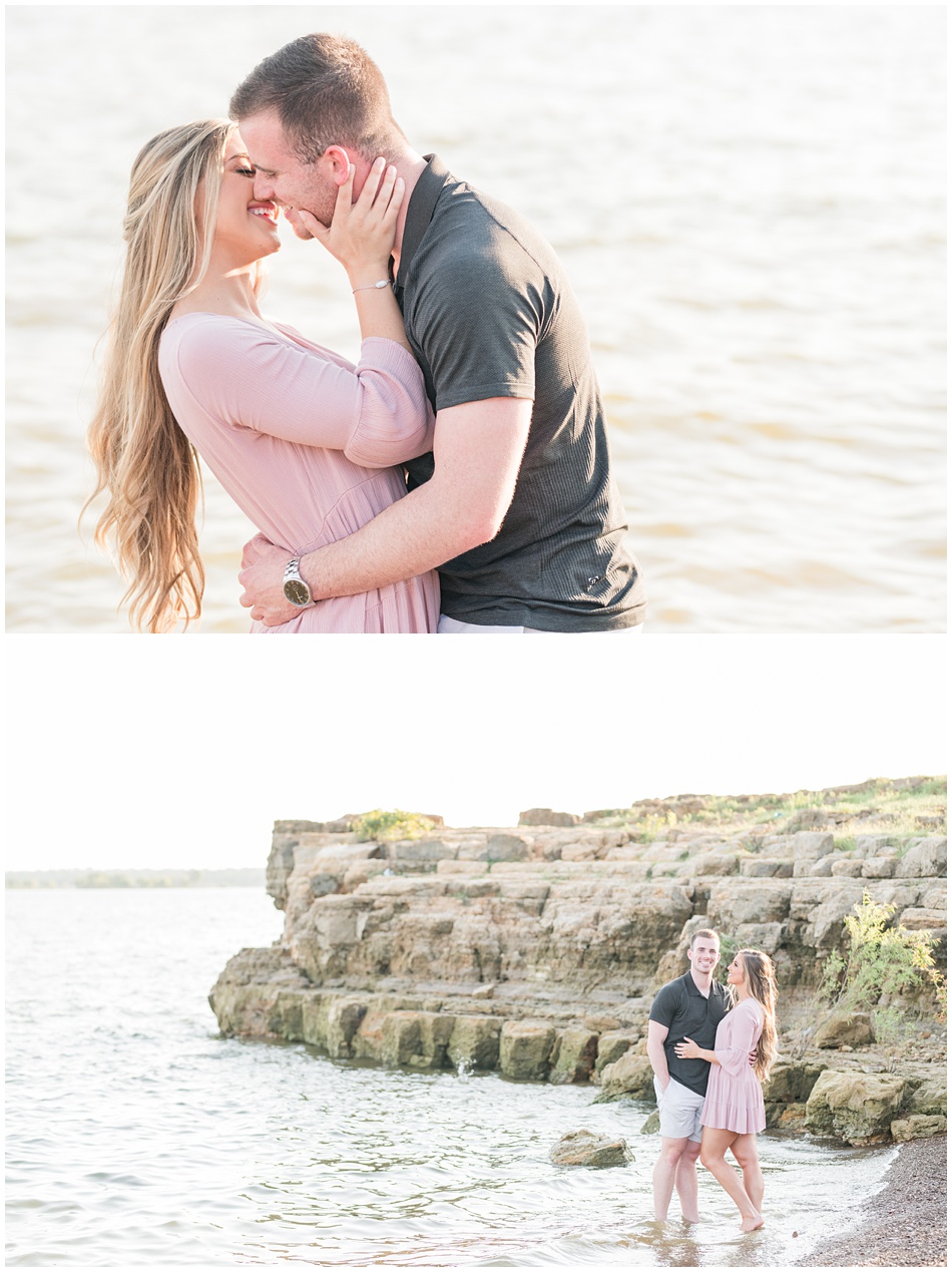 Engagement Photos at Rockledge Park in Grapevine, Texas