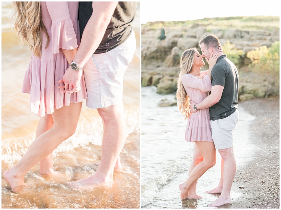 Rockledge Park Engagement Photos in Grapevine Texas
