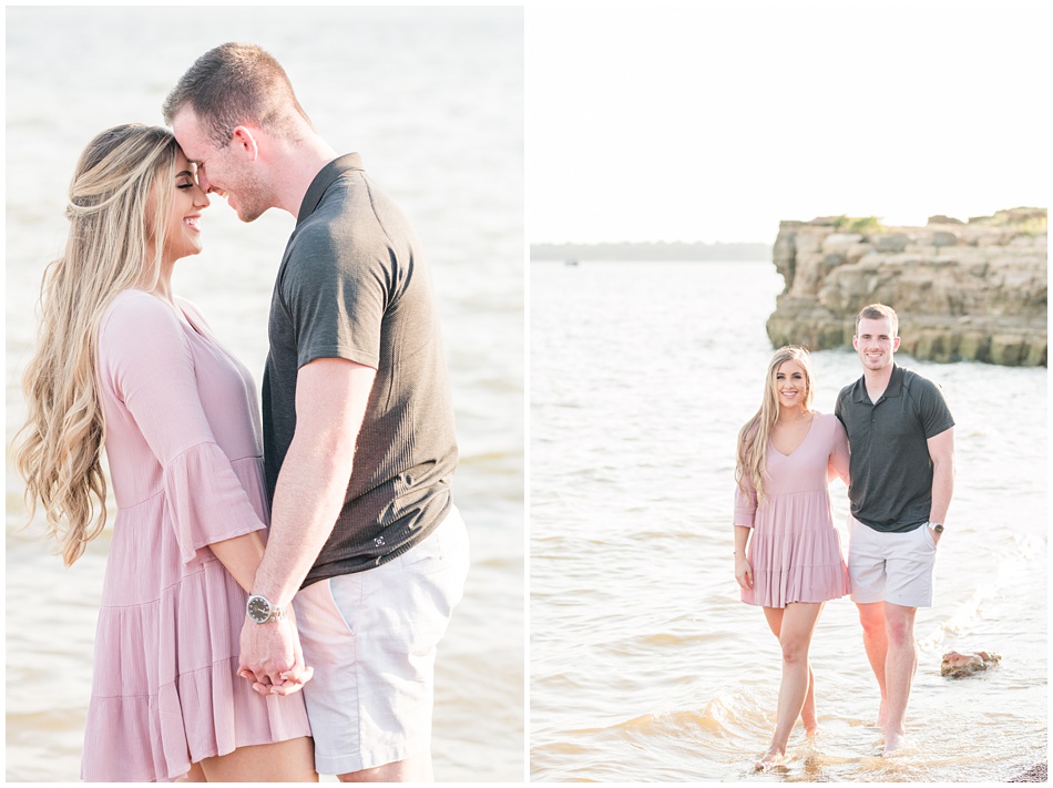 Grapevine Lake Engagement Pictures
