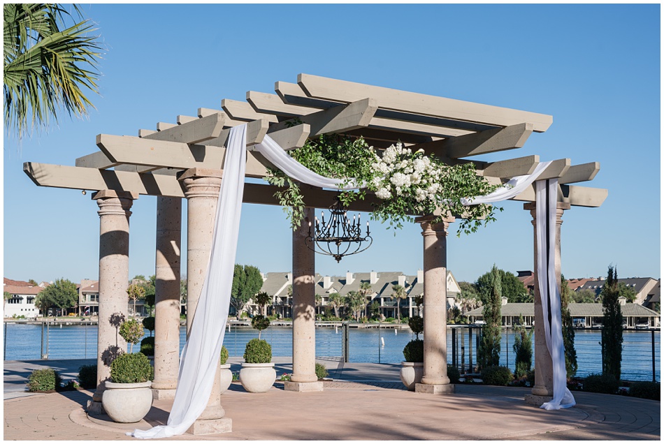 Falls Point Lawn Wedding Ceremony Site at Horseshoe Bay Resort