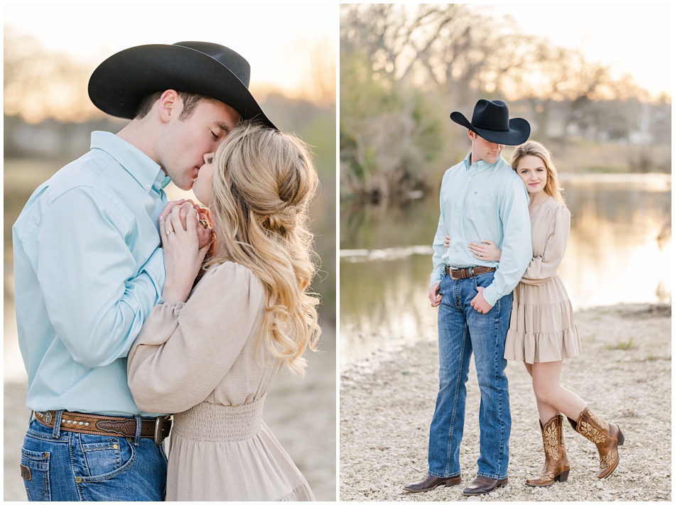 Country Engagement Photos in Salado TX