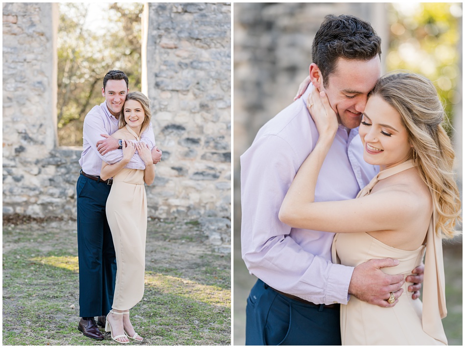 Salado College Ruins Engagement Pictures