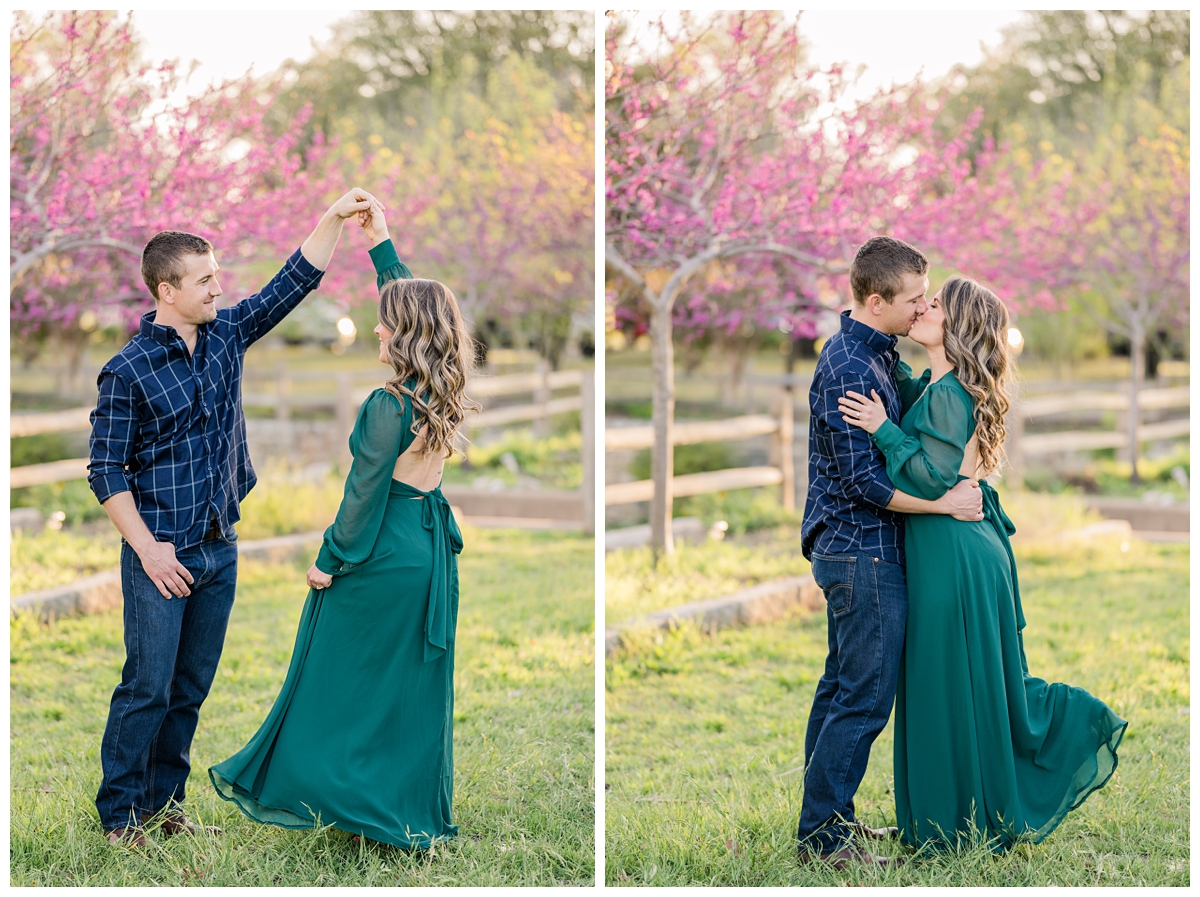 Spring Engagement Photos in Georgetown Texas